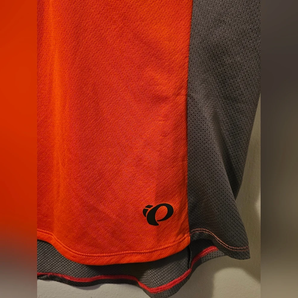 Pearl Izumi Women's Canyon Short Sleeve Jersey Orange & Gray Size M NWT - Picture 2 of 9